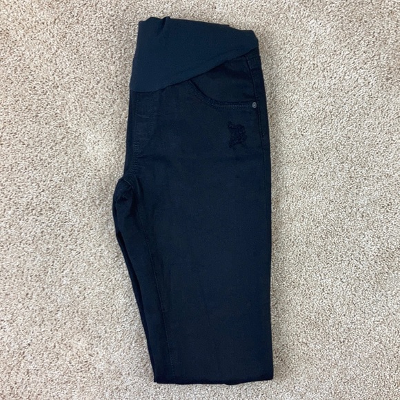 AG The Legging Deconstructed Maternity Jeans - Picture 11 of 16